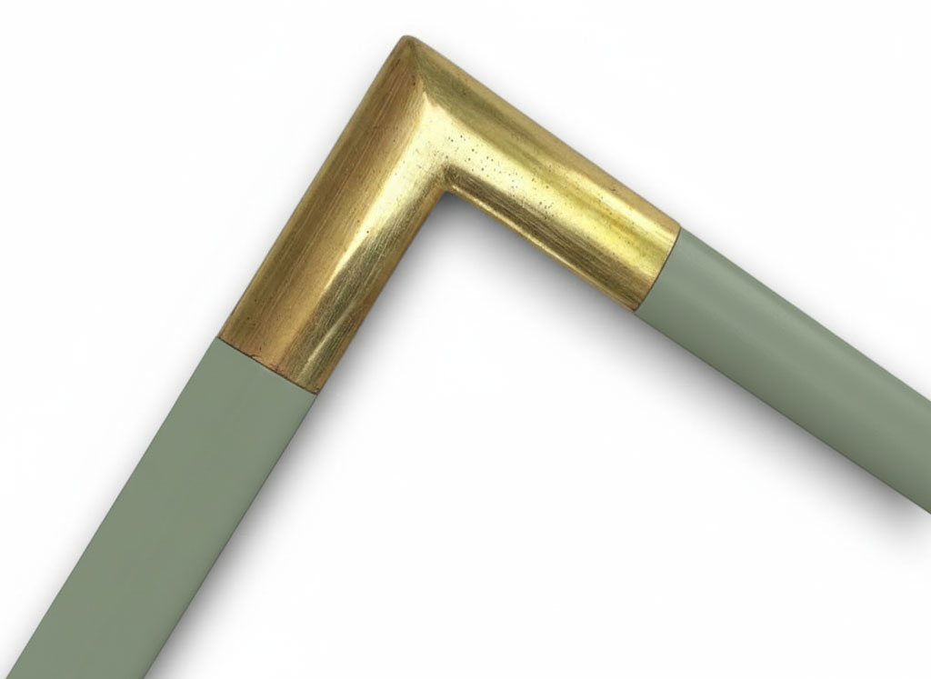 Méplat 25 Couleur angles or fin