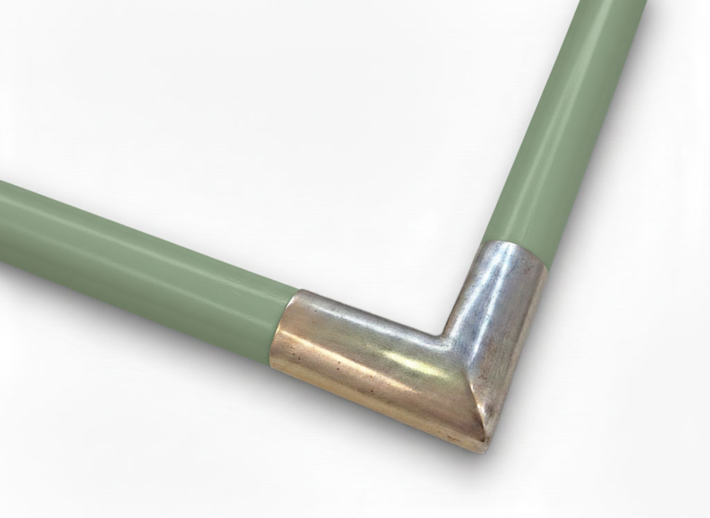 Méplat 25, Couleur angles or blanc