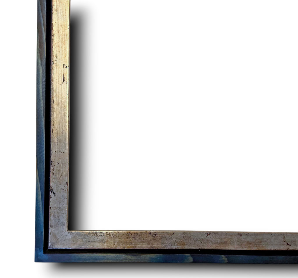 Arcobaleno 35 Plat or blanc oxydé filet couleur 