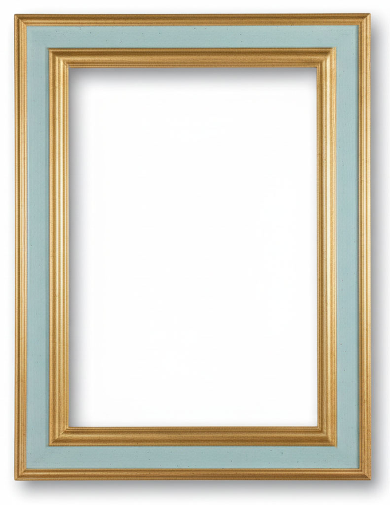 Zante Vieux bleu boudins or