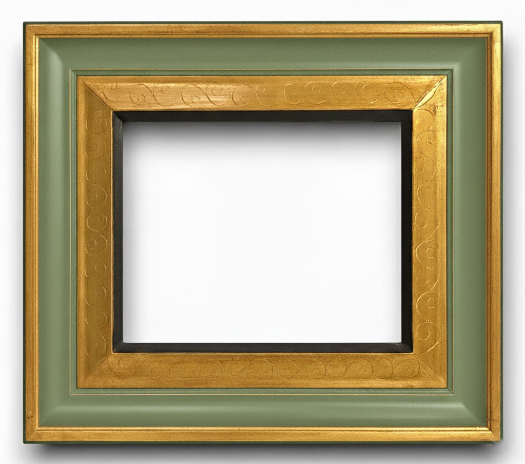 Ophélie Gravé or vieux vert congé noir 