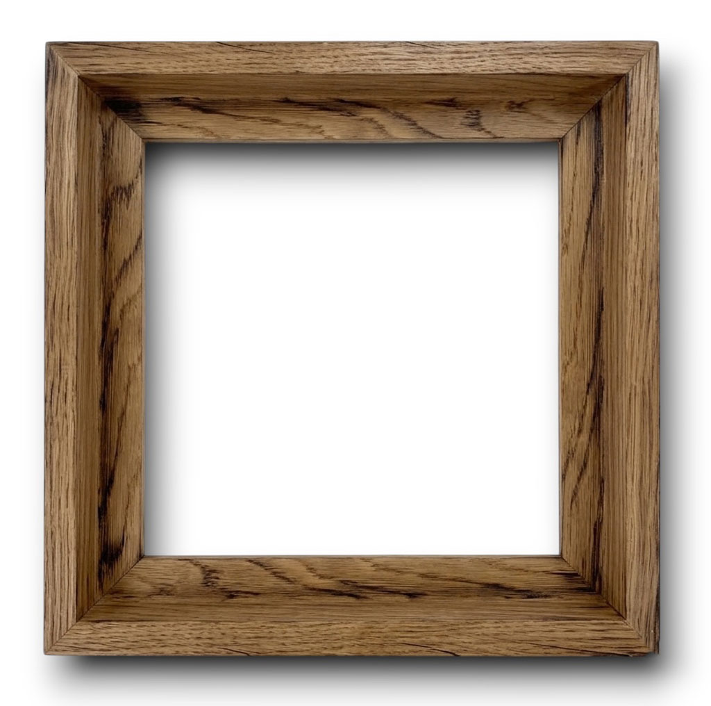 Caisse 45*45 Pente Chêne brûlé