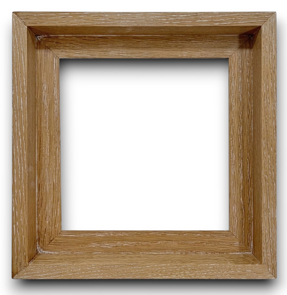 Caisse 45*45 Pente Chêne cérusé