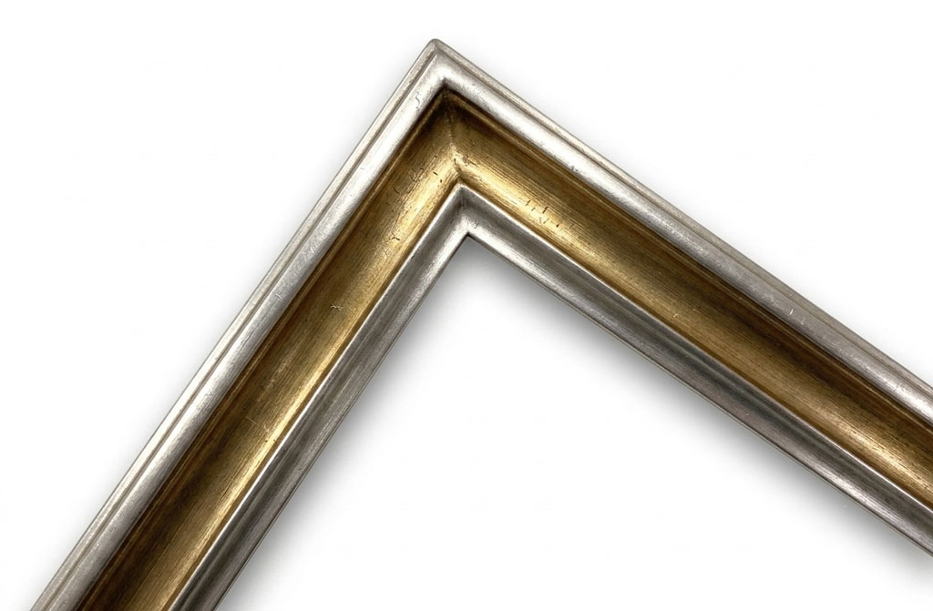 Iris L: 32 mm / H: 20 mm Argent gorge or