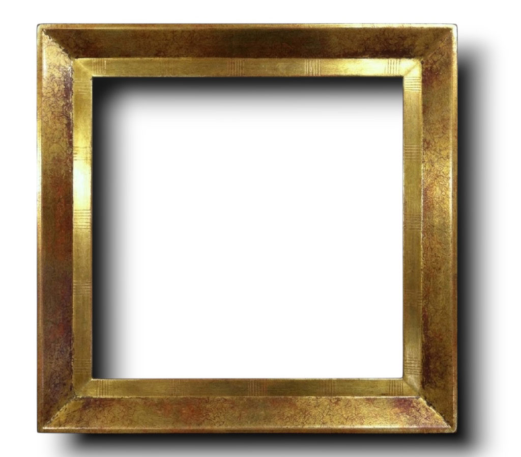 Silvio PM Sisyphe plat alterné gravé or